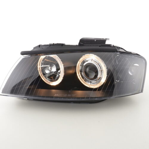 Scheinwerfer Angel Eyes Audi A3 Typ 8P  03-07 schwarz