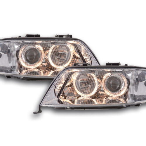 Scheinwerfer Angel Eyes Audi A6 Typ 4B  97-98 chrom