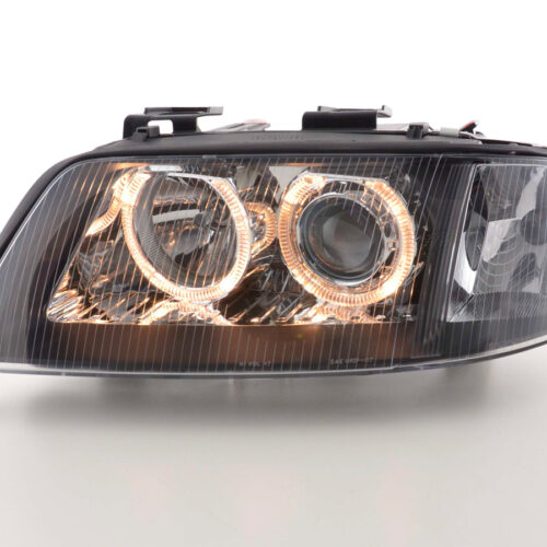 Scheinwerfer Angel Eyes Audi A6 Typ 4B  97-98 schwarz