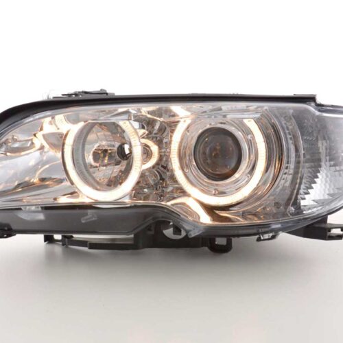 Scheinwerfer Angel Eyes BMW 3er Coupe Typ E46  03-05 chrom