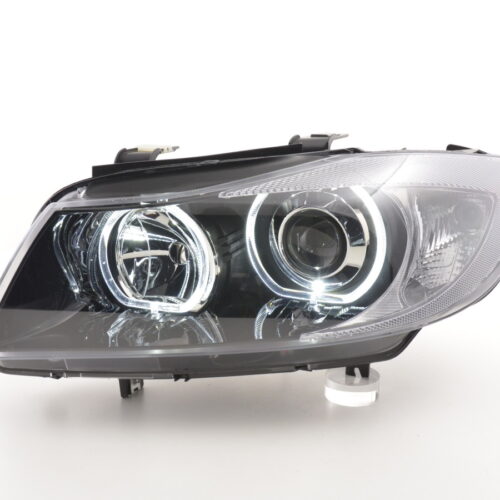 Scheinwerfer Set Angel Eyes LED BMW 3er E90/E91  2005-2011 schwarz