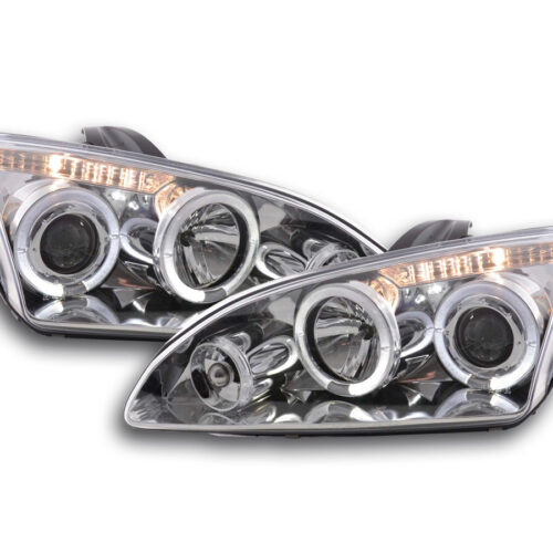 Scheinwerfer Set Angel Eyes Ford Focus 2  05-08 chrom