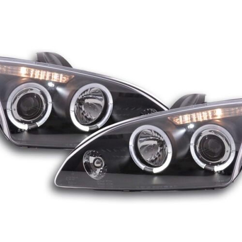 Scheinwerfer Set Angel Eyes Ford Focus 2  05-08 schwarz