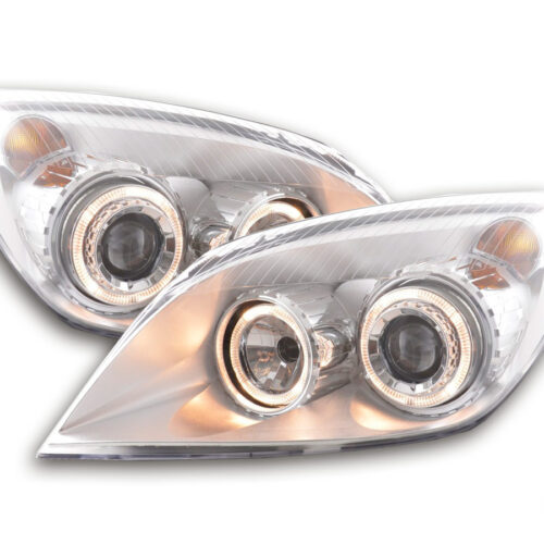 Scheinwerfer Set Angel Eyes Opel Astra H  04-10 chrom