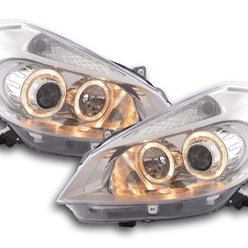 Scheinwerfer Angel Eyes Renault Clio Typ R  05- chrom