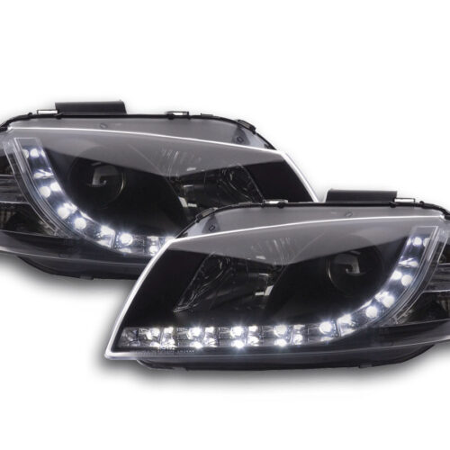 Scheinwerfer Set Daylight LED TFL-Optik Audi A3 Typ 8P  03-07 schwarz