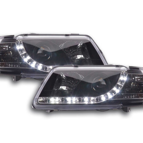 Scheinwerfer Set Daylight LED TFL-Optik Audi A3 Typ 8L  96-00 schwarz