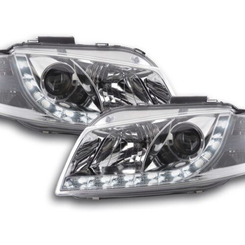 Scheinwerfer Set Daylight LED Tagfahrlicht Audi A3 Typ 8P  03-08 chrom