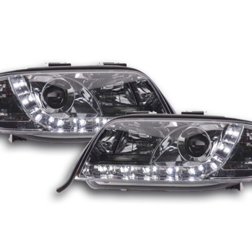 Scheinwerfer Set Daylight LED TFL-Optik Audi A6 4B  97-01 chrom