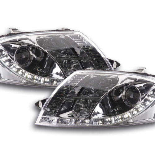 Scheinwerfer Set Daylight LED TFL-Optik Audi TT Typ 8N  99-06 chrom