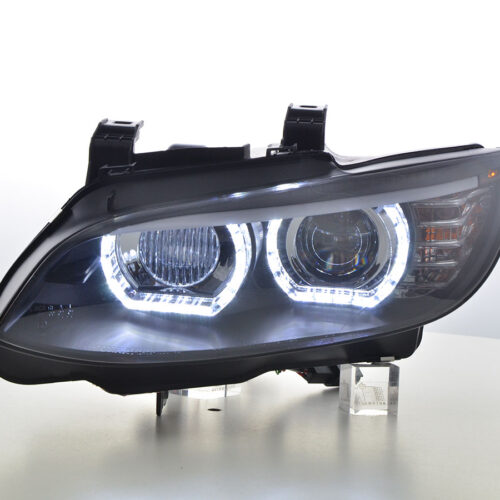 Scheinwerfer Set Xenon Daylight LED Tagfahrlicht BMW 3er E92/E93  06-10 schwarz