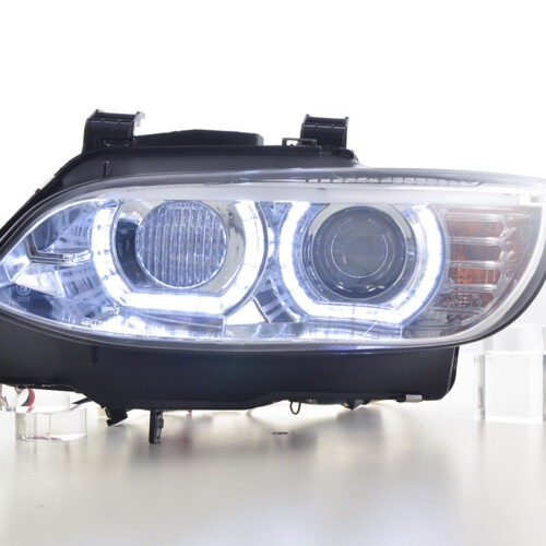 Scheinwerfer Set Xenon Daylight LED Tagfahrlicht BMW 3er E92/E93  06-10 chrom