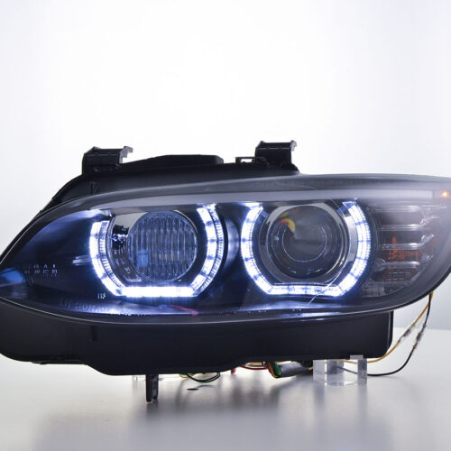 Scheinwerfer Set Xenon Daylight LED Tagfahrlicht BMW 3er E92/E93  06-10 schwarz