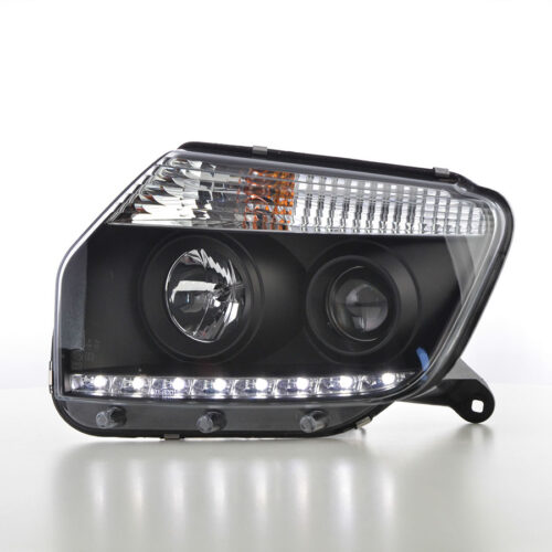 Scheinwerfer Set Daylight LED Tagfahrlicht Dacia Duster  ab 2014 schwarz