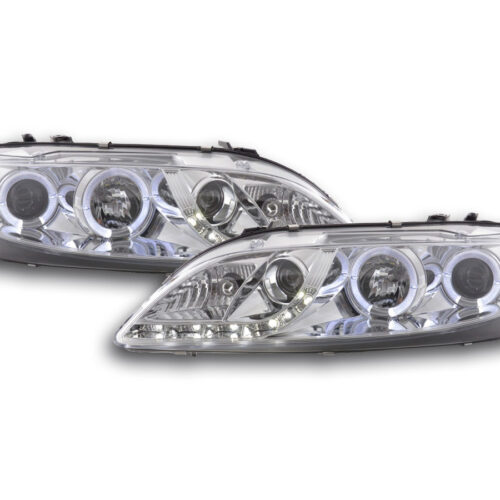 Scheinwerfer Set Daylight LED TFL-Optik Mazda 6 02-07 chrom