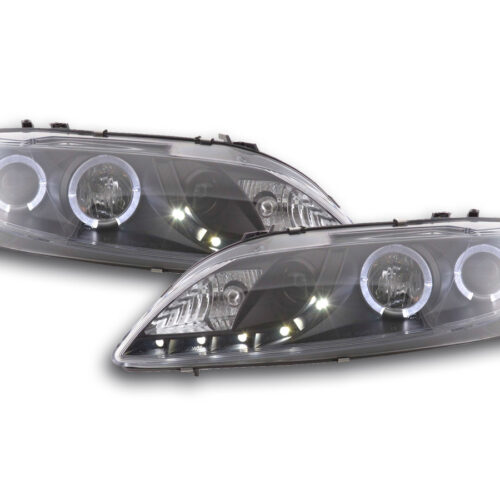 Scheinwerfer Set Daylight LED TFL-Optik Mazda 6 02-07 schwarz