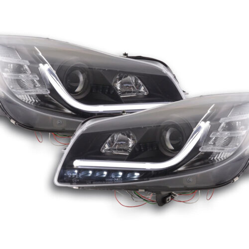 Scheinwerfer Set Daylight LED Tagfahrlicht Opel Insignia  ab 2008 schwarz