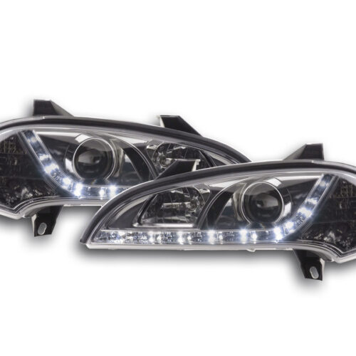 Scheinwerfer Set Daylight LED TFL-Optik Opel Tigra  95-03 chrom