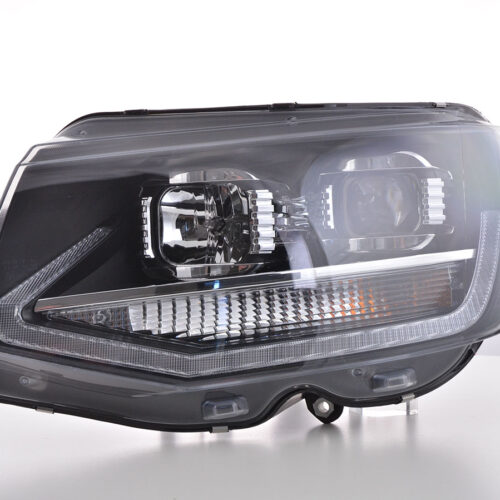 Scheinwerfer Set Daylight LED Tagfahrlicht VW Bus T6  ab 2015 schwarz