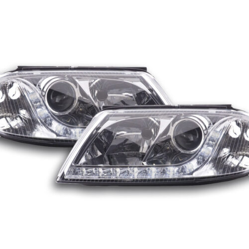 Scheinwerfer Set Daylight LED TFL-Optik VW Passat Typ 3BG  00-05 chrom