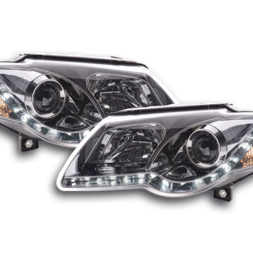 Scheinwerfer Set Daylight LED Tagfahrlicht VW Passat B6 3C chrom