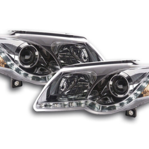 Scheinwerfer Set Daylight LED Tagfahrlicht VW Passat Typ 3C  05-10 chrom