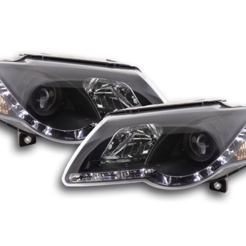 Scheinwerfer Set Daylight LED TFL-Optik VW Passat Typ 3C  05- schwarz für Rechtslenker