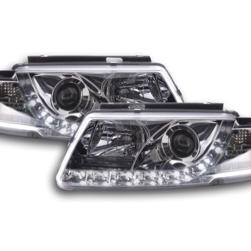 Scheinwerfer Set Daylight LED TFL-Optik VW Passat Typ 3B  97-00 chrom