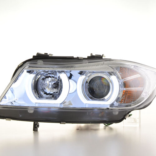 Scheinwerfer Set Xenon Daylight LED TFL-Optik BMW 3er E90/E91 Limo/Touring  05-08 chrom