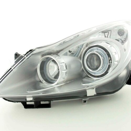 Scheinwerfer Angel Eyes Opel Corsa D  06- chrom