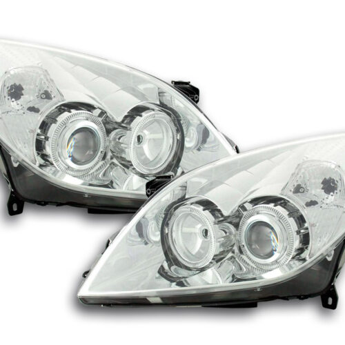 Scheinwerfer Set Angel Eyes Opel Vectra C  05-08 chrom