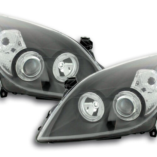 Scheinwerfer Set Angel Eyes Opel Vectra C  05-08 schwarz