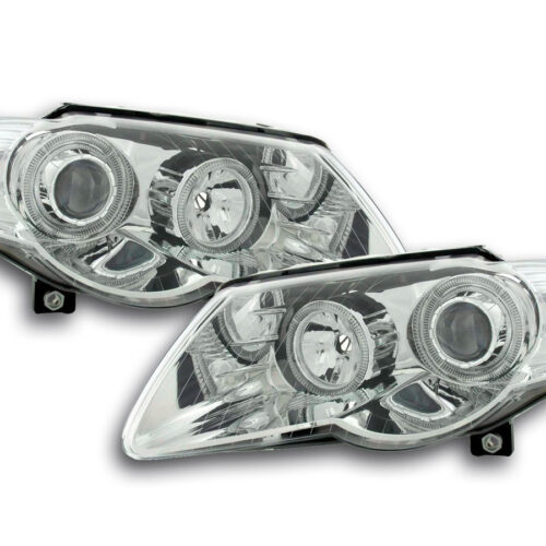 Scheinwerfer Set Angel Eyes VW Passat Typ 3C  05- chrom