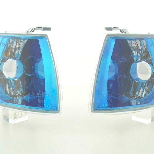 Frontblinker Blinker Set VW Polo Typ 6N  95-98 blauchrom