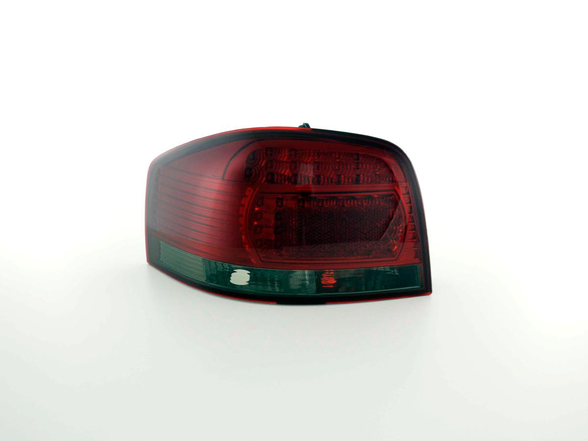 Led Rückleuchten Audi A3 Typ 8P  03-07 schwarz/rot