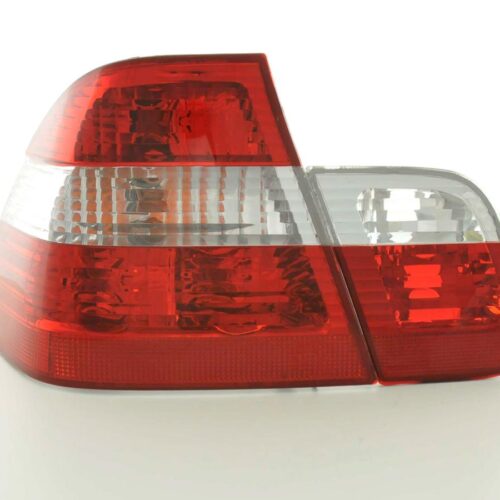 Rückleuchten Set BMW 3er Limo Typ E46  98-01 weiß/rot