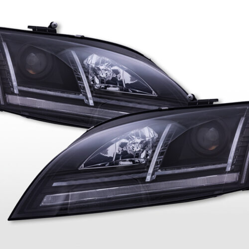 Xenon Scheinwerfer Set mit LED Tagfahrlicht Audi TT (8J)  2006-2013 schwarz