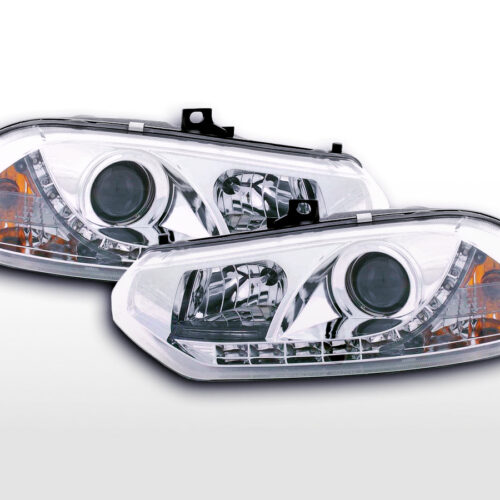 Scheinwerfer Set Daylight LED TFL-Optik Alfa Romeo 156 Typ 932  98-02 chrom