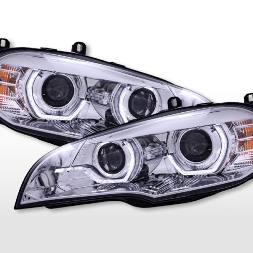 Daylight Scheinwerfer mit LED Standlicht BMW X5 E70  2008-2013 chrom