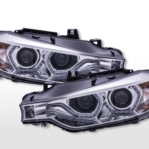 Daylight Scheinwerfer Set Xenon, mit LED Tagfahrlicht BMW 3er F30/F31 2012 – 2014 chrom