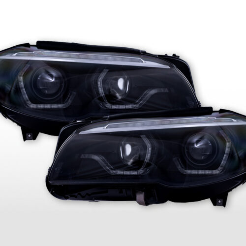 Xenon Scheinwerfer Set LED Tagfahrlicht AFS BMW 5er F10 Bj. 11-13 schwarz