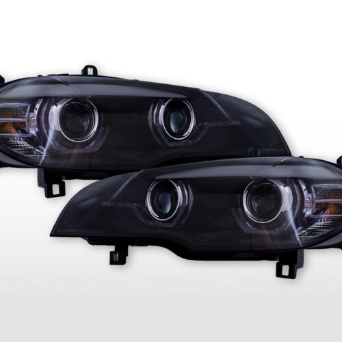 LED Scheinwerfer Set mit LED Tagfahrlicht BMW X5 E70 Bj. 08-13 schwarz