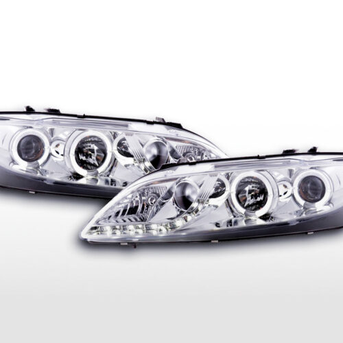 Scheinwerfer Set Daylight LED TFL-Optik Mazda 6 02-07 chrom