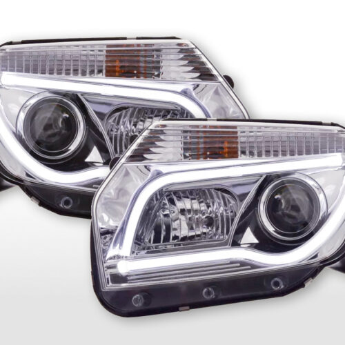 Scheinwerfer Set Daylight LED TFL-Optik Dacia Duster  10-13 chrom