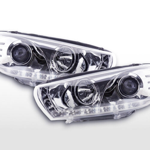 Scheinwerfer Set Daylight LED TFL-Optik VW Scirocco 3 Typ 13  08- chrom