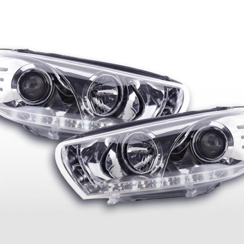 Scheinwerfer Set Daylight LED TFL-Optik VW Scirocco 3 Typ 13  08-14 chrom