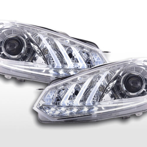 Scheinwerfer Set Daylight LED TFL-Optik VW Golf 6  08- chrom