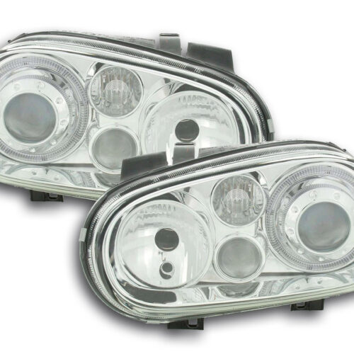 Scheinwerfer Angel Eyes VW Golf 4 Typ 1J  98-03 chrom