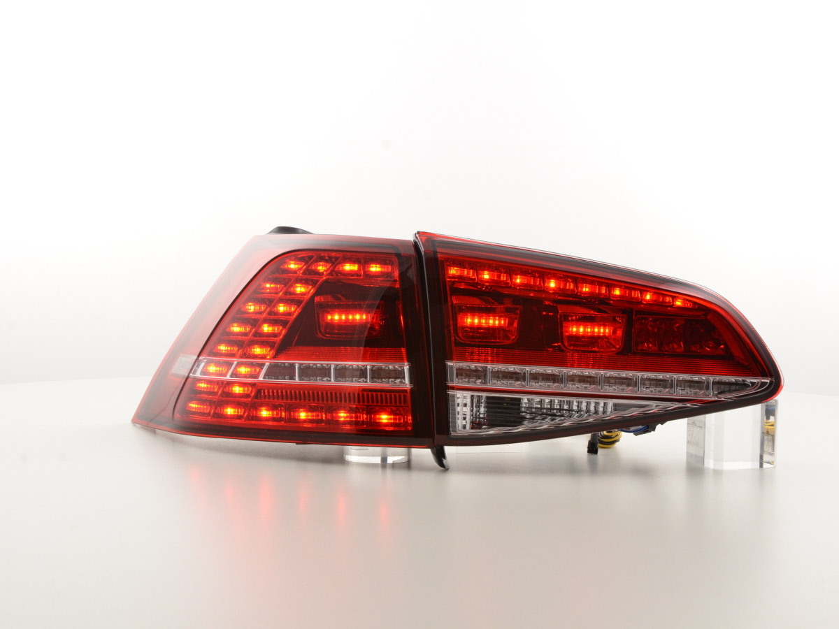 LED Rückleuchten Set VW Golf 7 ab  2012 rot/klar