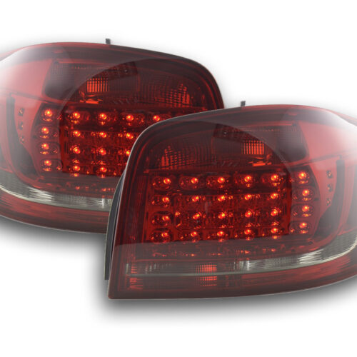 LED Rückleuchten Set Audi A3 3-türig (8P)  2010-2012 rot/schwarz